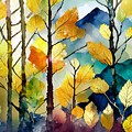 Aspens in Colorado IV