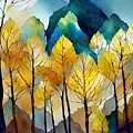 Aspens in Colorado V